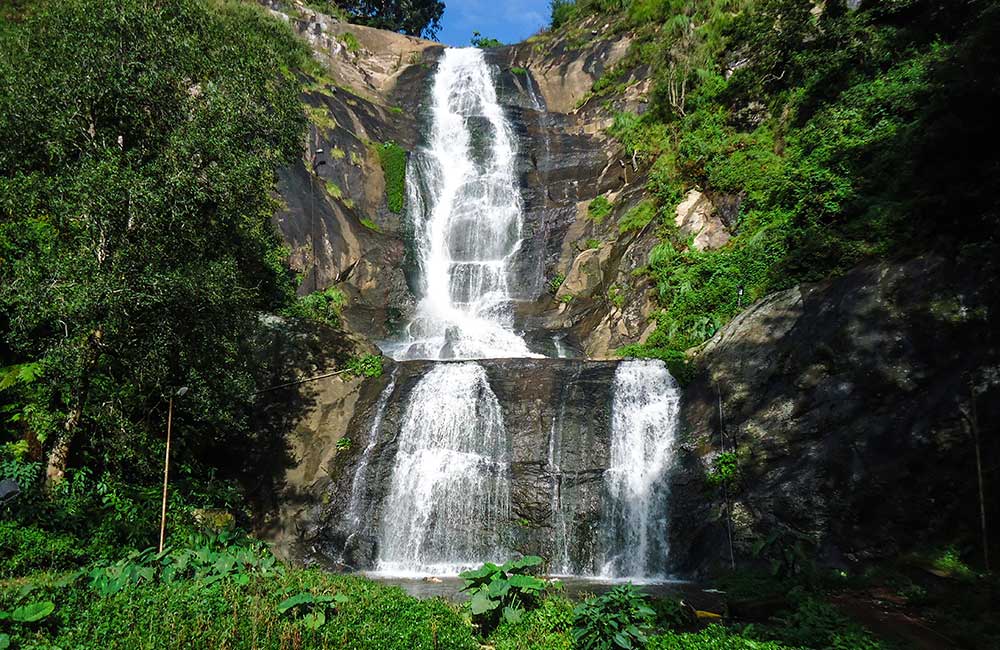 Silver cascade waterfall Kodaikanal